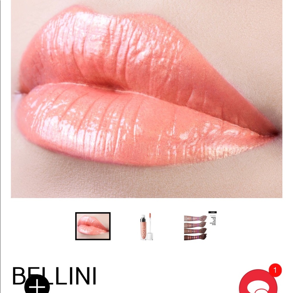 Dose of colors Bellini lip gloss!